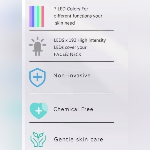 NEW IN BOX Hime Sama LED Mask - Picture 4 of 6